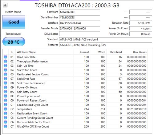 HDD Toshiba 2TB