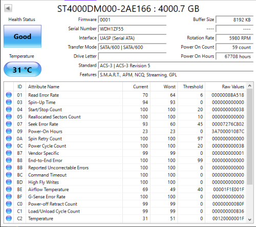 HDD Toshiba 4TB