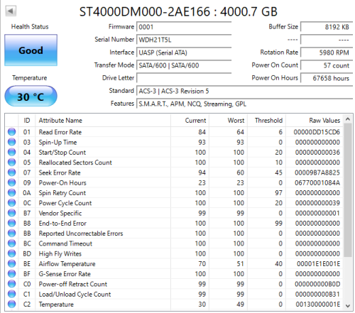 HDD Toshiba 4TB