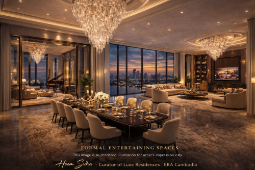 The Vertical Palace Above Phnom Penh: Curating a 2,359 sqm Duplex Sky Estate at Morgan EnMansion