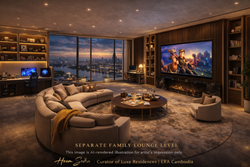 The Vertical Palace Above Phnom Penh: Curating a 2,359 sqm Duplex Sky Estate at Morgan EnMansion