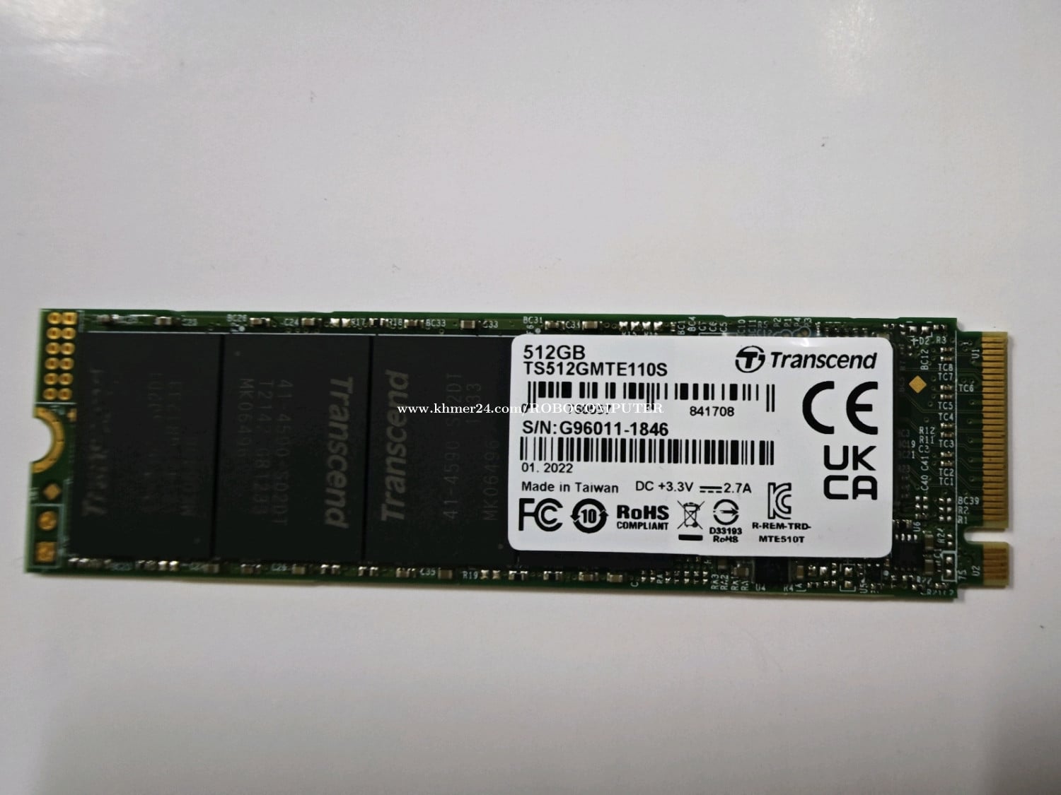 M.2 Transcend 512GB
