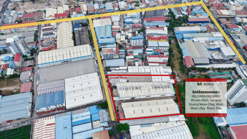 ដី នឹងររាងចក្រ​ សម្រាប់លក់​ (Land and Factory For Sale)