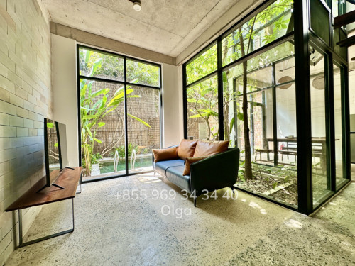 🔑  Siem Reap, Loft-style Villa with private Swimming Pool for Rent (#23509)