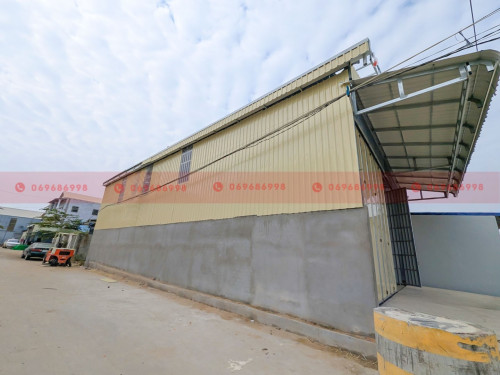 200 Sqm Warehouse for Lease on a Concrete Road In Kouk Roka Area