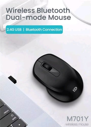 Bluetooth and USB wireless Mouse 2.4G include battery