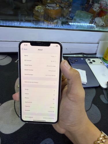 iPhone XS Max 256G Battery 100% ឡើង17pro