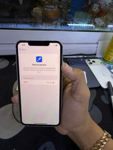 iPhone XS Max 256G Battery 100% ឡើង17pro