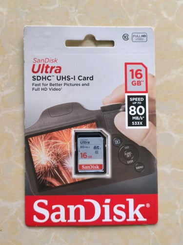 Original SanDisk Memory Card 16GB