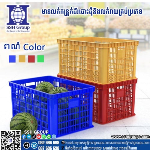 កញ្ច្រែងជ័រ Plastic Basket