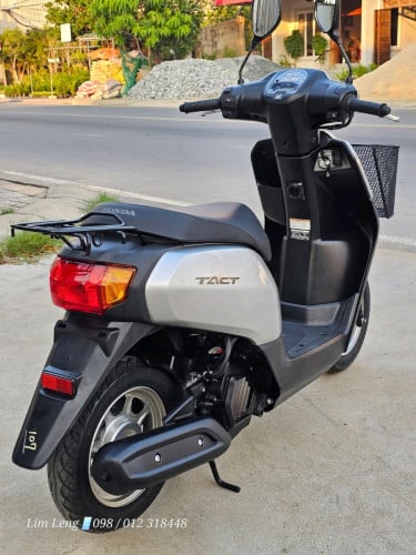 ជប៉ុនHonda TACT Fi 50cc ឆ្នាំខ្ពស់ ធានាថ្មីខ្លាំង ស៊ីសាំងតិចម៉ាស៊ីនហាប់ណែនតាន់ល្អទឹកថ្នាំសុីន