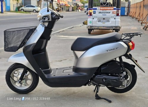 ជប៉ុនHonda TACT Fi 50cc ឆ្នាំខ្ពស់ ធានាថ្មីខ្លាំង ស៊ីសាំងតិចម៉ាស៊ីនហាប់ណែនតាន់ល្អទឹកថ្នាំសុីន