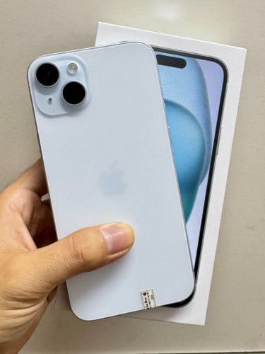 📱iPhone 15 Plus មួយទឹកColor Blue💙128G lock sim ថ្ម85%🔋 ប្រើបានសុីម2សេវាដើរស្មូតល្អគ្រប់ប្រពន្ធ័⭐️