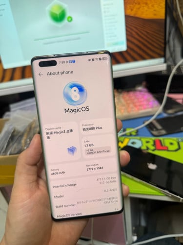 Honor magic3 សំណុំអេក្រង់ស្អាត អត់camera ក្រោយ