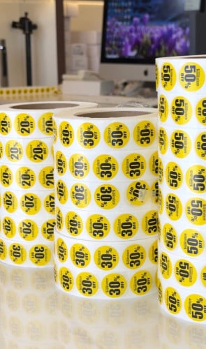 label stickers