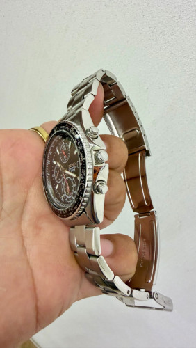 Original Vintage SEIKO CHRONOGRAPH 100M Black Dial 2004 - (Condition 80%)