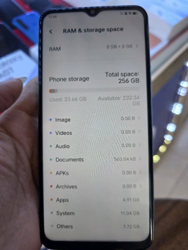 ViVO Y36  ram8G+8G/256G sim2 ធានាហ្សីនសុំនុំ ស្អាត99%