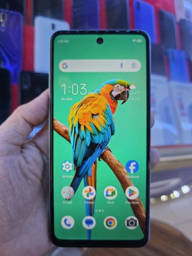 ZTE A75 ram4G+4G/128G sim2 ធានាហ្សីនសុំនុំ ស្អាត99%