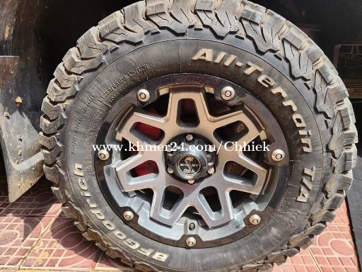 BF Goodrich 285/65R18, យ៉ាន់ R18, Raptor Shelby, Free កំណល់ Raptor ...