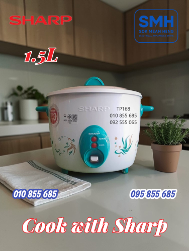 ឆ្នាំងដាំបាយអគ្គីសនី SHARP Rice Cooker _ 1L / 1.5L / 1.8L