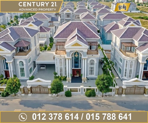 🏘 វីឡាទោល (Imperial Villa) ក្នុងបុរី វិមានភ្នំពេញ598 ផ្លូវឯកឧត្តមជាសុផារ៉ា