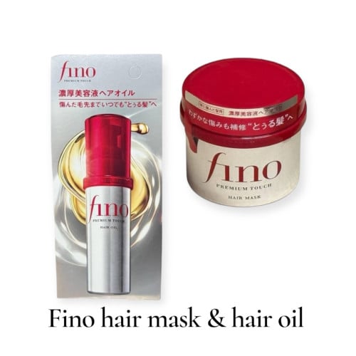 Fino Premium Touch Liquid Hair Oil& Fino hair mask