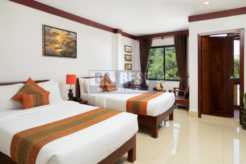 Grand Hotel For Rent In Siem Reap / អូតែលជួលក្នុងក្រុងសៀមរាប