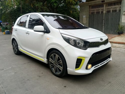 Kia morning 017 GT-line full options ខ្ចីញេញ