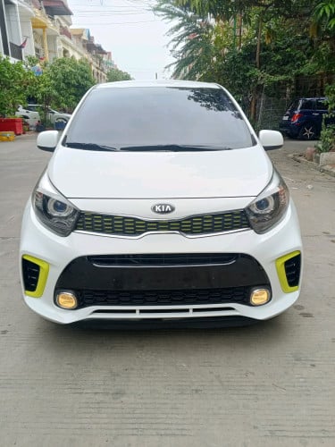 Kia morning 017 GT-line full options ខ្ចីញេញ