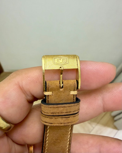 Original Ultra Rare Vintage SEIKO GRAND Quartz Cap-Gold Yellow Gold Dial Day-Date JDM 1978 - Con 90%