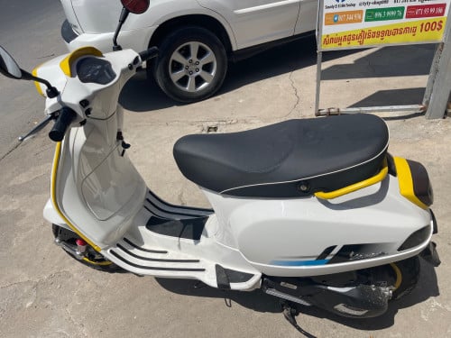Vespa S125 2026ស្អាតថ្មីដូចកេះ មួយទឹកក្រដាស់ពន្ធជិះបាន100គីឡូជាង