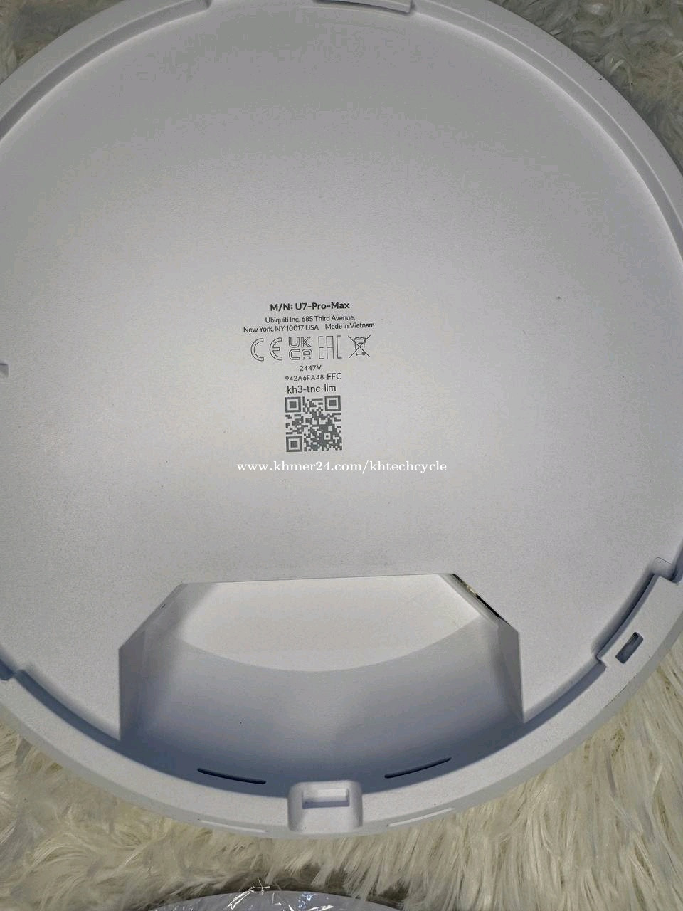 Ubiquiti UniFi U7 Pro Max, Wi-Fi 7 price $140.00 in Tuek Thla, Saensokh ...
