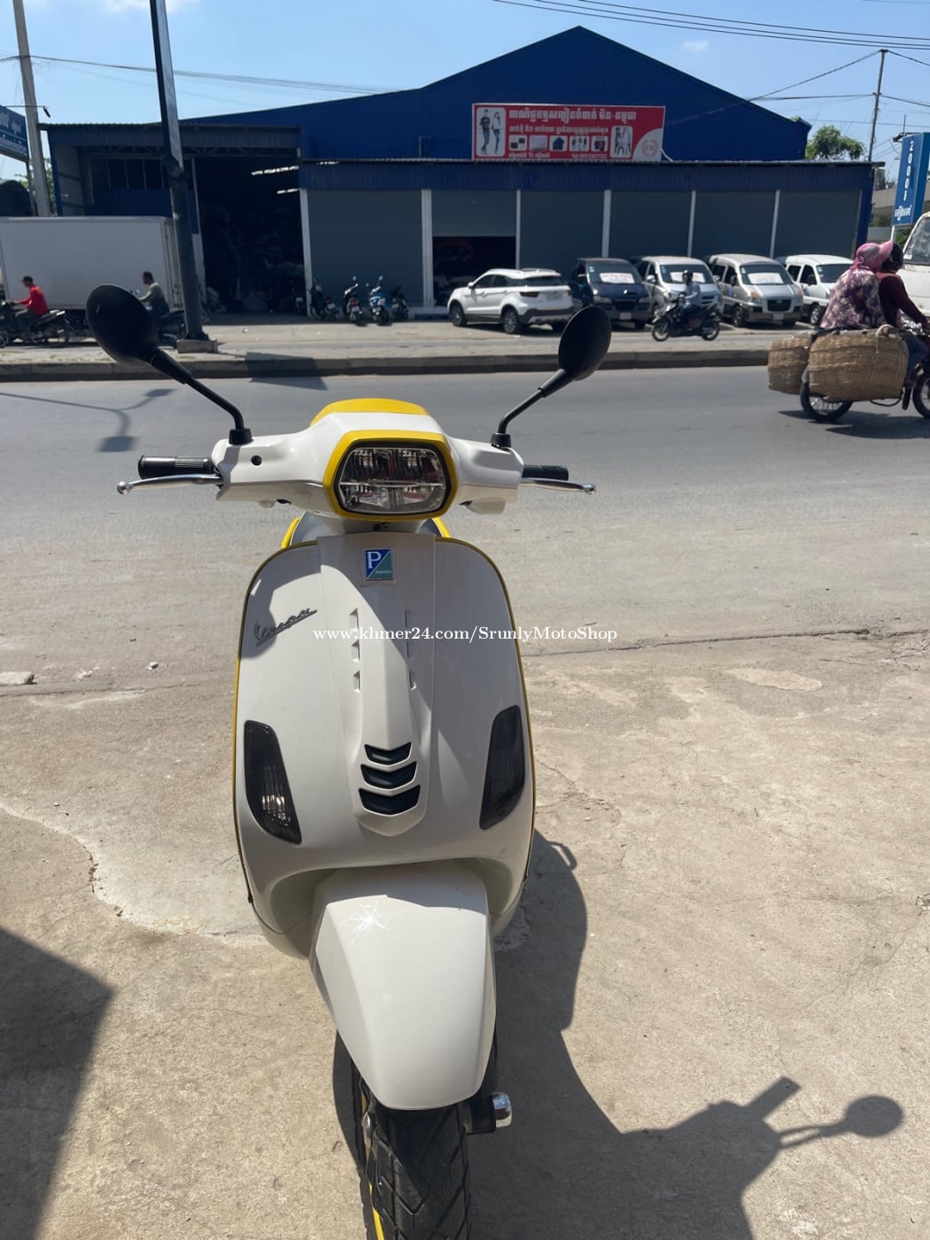 Vespa S125 2026ស្អាតថ្មីដូចកេះ មួយទឹកក្រដាស់ពន្ធជិះបាន100គីឡូជាង