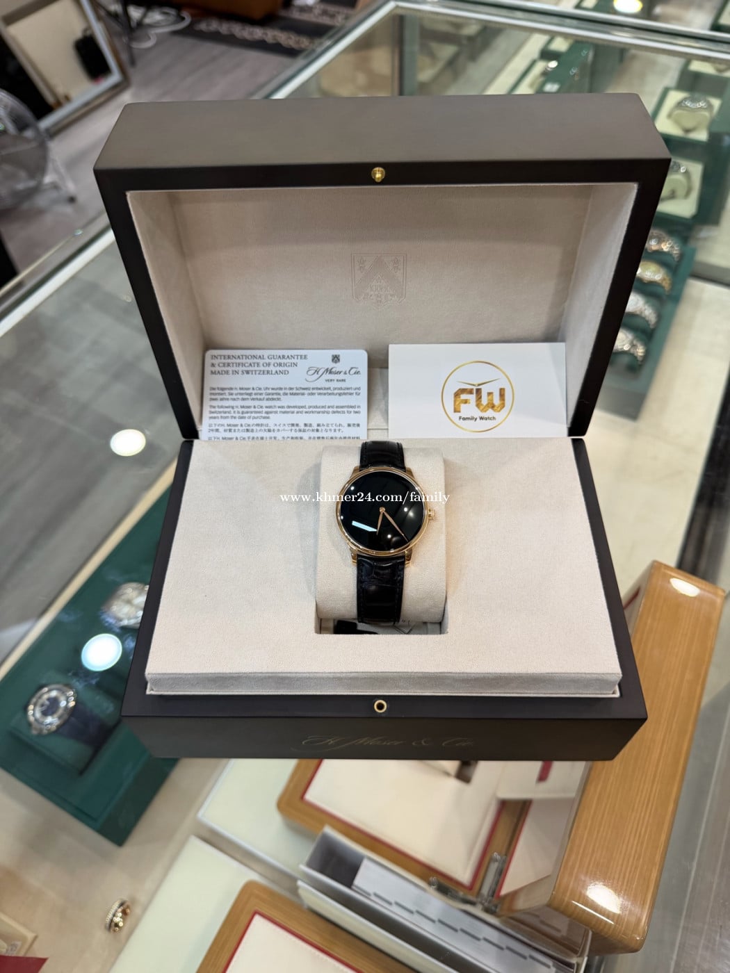 (Original) H.Moser Ventuere 2327-0410 Red Gold ๐ฉ