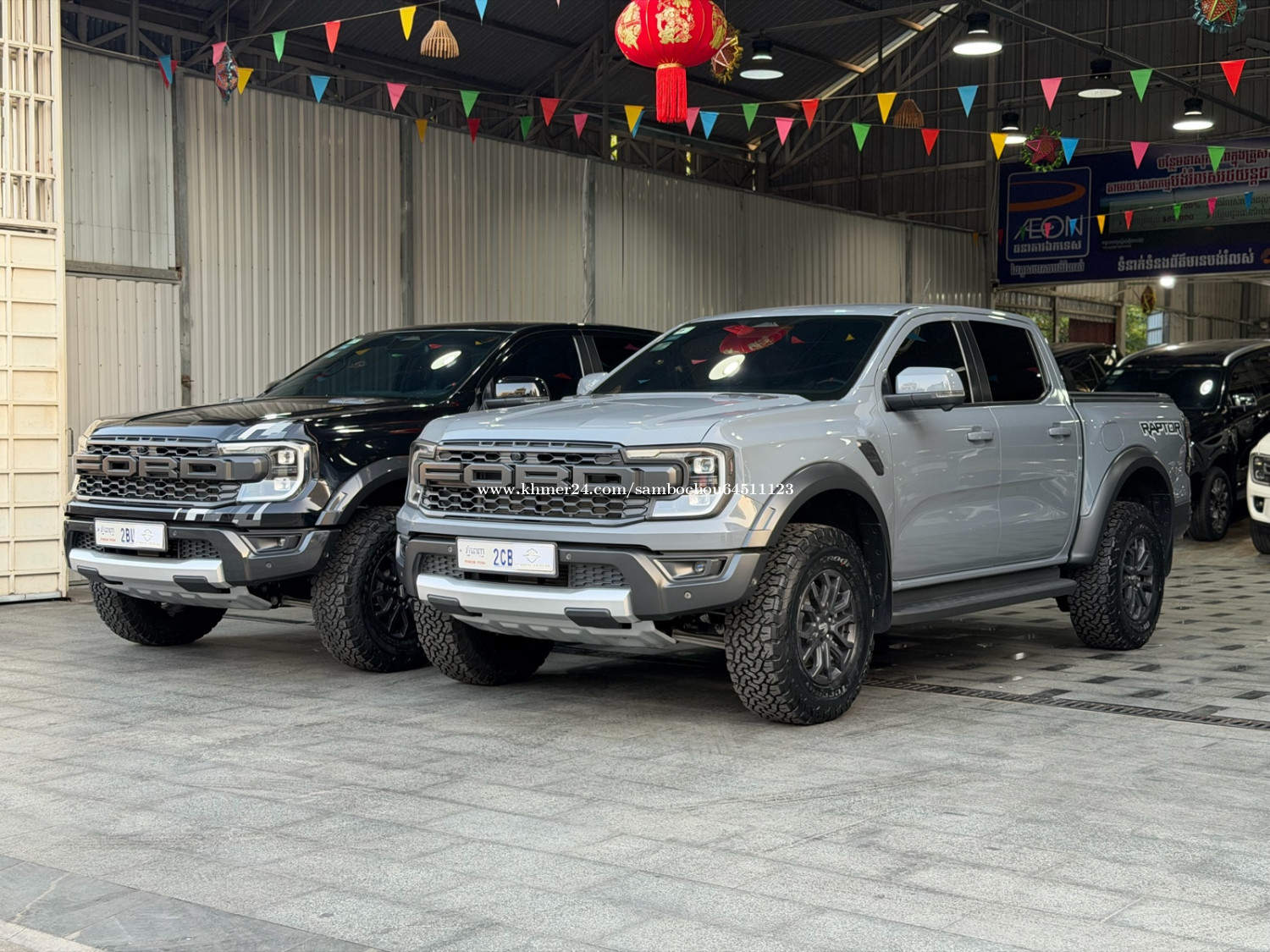Ford Ranger Raptor 2023 ម៉ាស៊ូត នឹង សាំង price $63500.00 in Boeng Kak ...