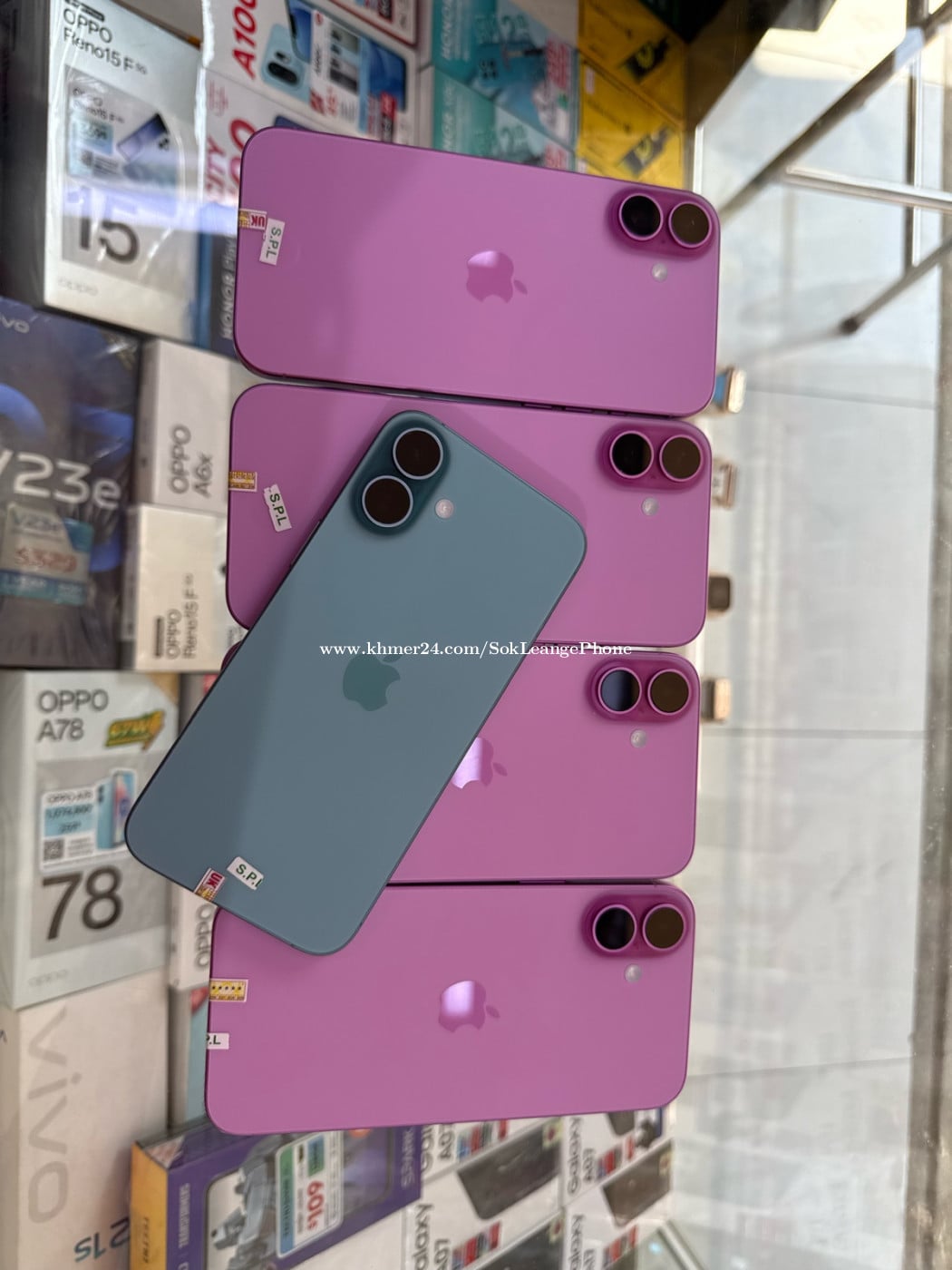 IPhone 16Plus(Dual.eSIM2)99.99%ថ្ម100%