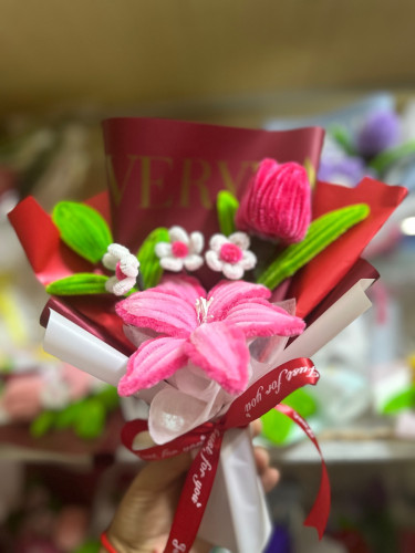 ផ្កាធ្វើដោយដៃផ្ទាល់