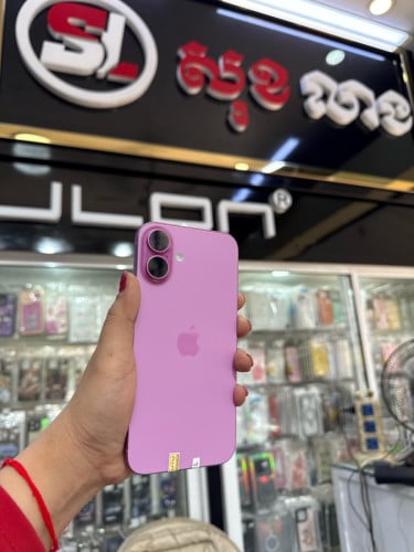 IPhone 16Plus(Dual.eSIM2)99.99%ថ្ម100%