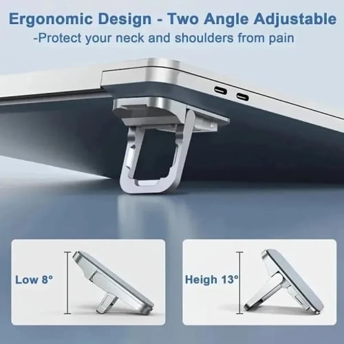 Mini Laptop Stand x2 ជើងទម្រ ២ កម្ពស់សម្រាប់ Laptop (មួយគូ)