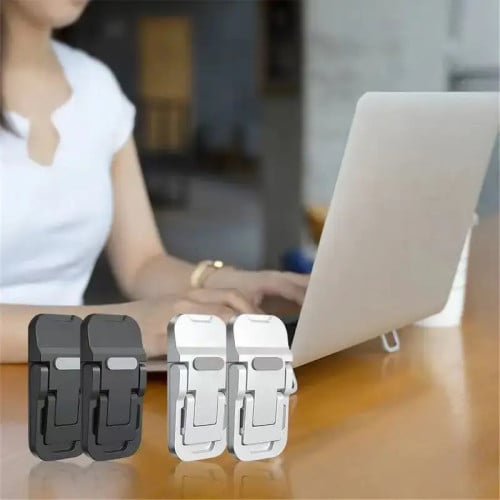 Mini Laptop Stand x2 ជើងទម្រ ២ កម្ពស់សម្រាប់ Laptop (មួយគូ)