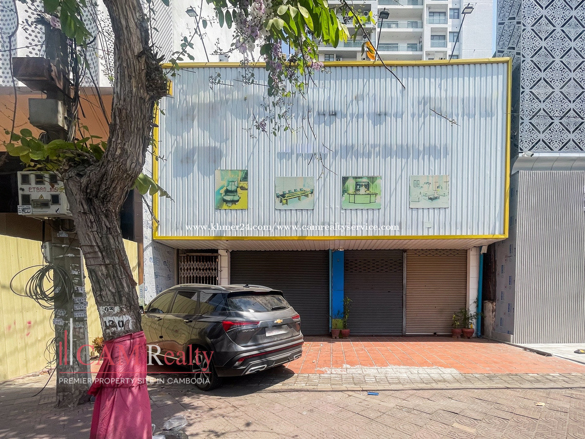 Commercial Space For Rent along Preah Monivong Blvd | BKK1