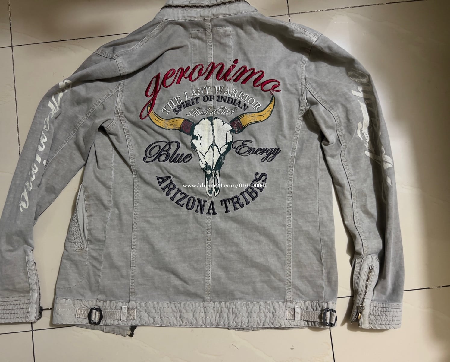 Geronimo Arizona Tribes Apache The Last Warrior JacketSize m kg68ចុះ