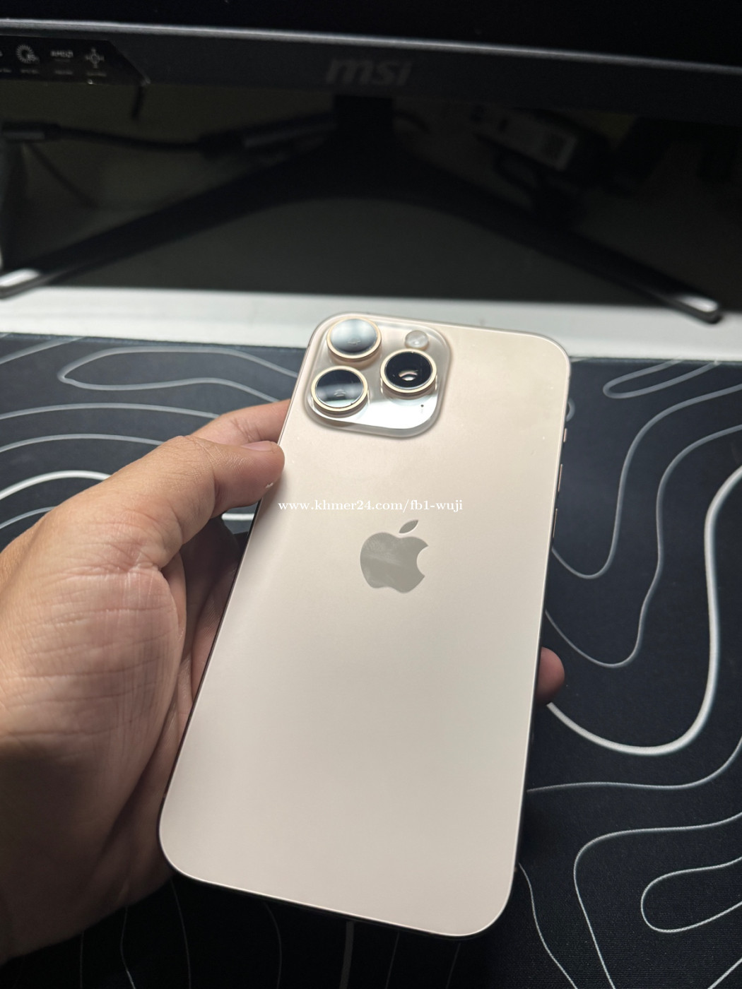 売れ筋公式店 美品 iPhone 16 Pro MAX 512GB デザートチタニウム