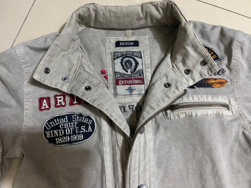 Geronimo Arizona Tribes Apache The Last Warrior JacketSize m kg68ចុះ