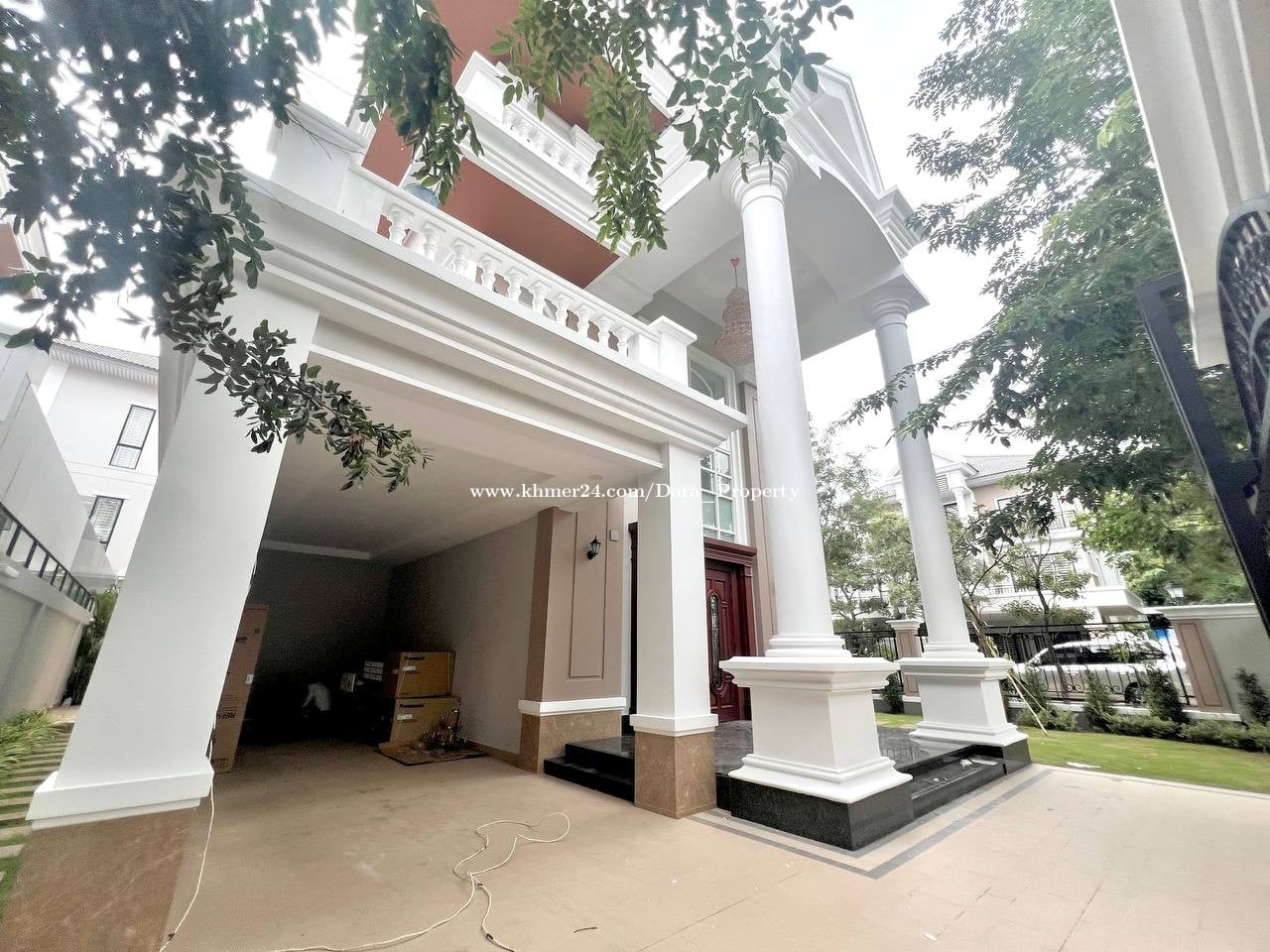 វីឡាព្រីនសម្រាប់ជួល | Villa Prince B Rent in borey Penghout Beoung Snor