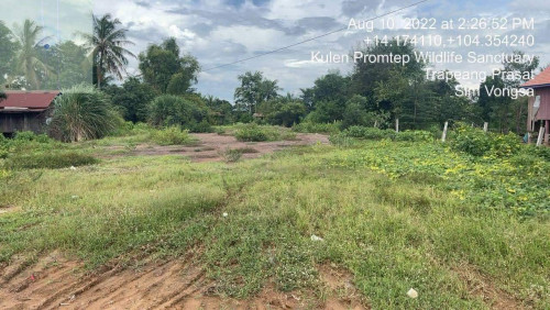 ដីល្អនៅក្នុងទីរួមខេត្តឧត្តរមានជ័យ 2kmពីរង្វង់មូលត្រពាំងប្រាសាទ!ត្រពាំងប្រាសាទ, សុឹមវស្សា,ឧត្តរមានជ័យ