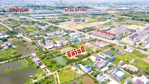 ដីកែង3ផ្លូវ សម្រាប់លក់!!