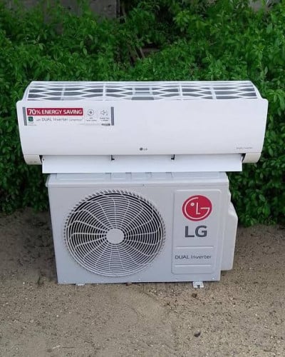 ម៉ាសុីនត្រជាក់ LG 2សេះ Inverter ប្រភេទសន្សុំសំចៃភ្លើង ទើបប្រើបាន2ខែ