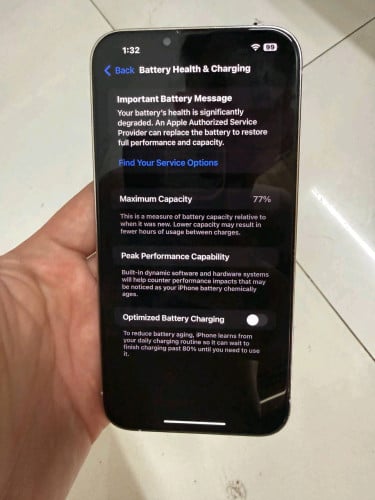 iPhone 13 Pro Max ZA 256g Sim2
