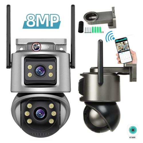PTZ Camera WiFi 8MP/4K (128G) 🚨